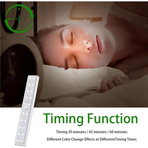 48 LED Under Cabinet Lighting Wireless, 15 Color Cabinet Lights, 4 Pack - Picture 3 of 6